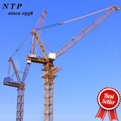 Guangxi NTP 8Tons QTD125 Construction Luffing Jib Construction Self Tower Crane Mast With Good Price