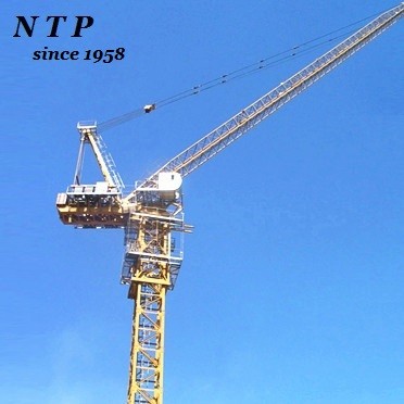 QTD260, Max load 16ton,Tip load2.9 ton, 60m Jib luffing construction tower crane