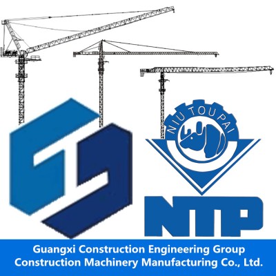 Guangxi NTP manufacturer 4-32Tons QTZ63-400 Construction Tower Crane price for Sale