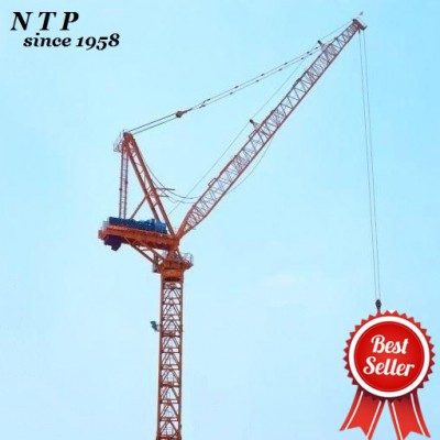 GUANGXI NTP 24 Tons QTD400 luffing tower crane price with 60m jib