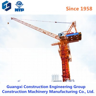 NTP260 Construction Machinery 16Tons Mini Size Buiding Tower Crane For Sale